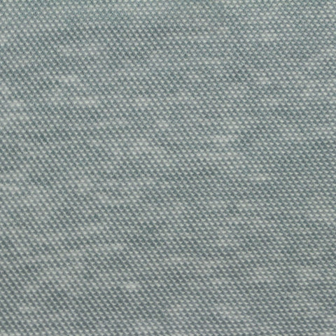 Light Blue Marl Piqué Knit, Linen-Poly