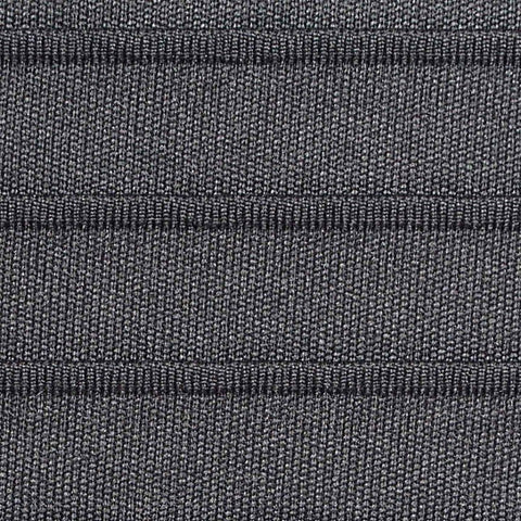 Charcoal Stripes Rib Knit, Polyester