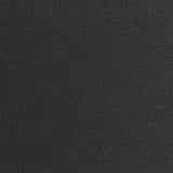Polyester Viscose Stretch Ponte Knit Fabric, 380 gsm, 160 cm — Black