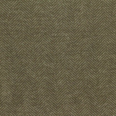Olive Tone-on-Tone Herringbone Jacquard, Poly-Viscose