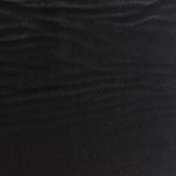 Polyester Stretch Knit Fabric, 240 gsm, 185 cm — Black