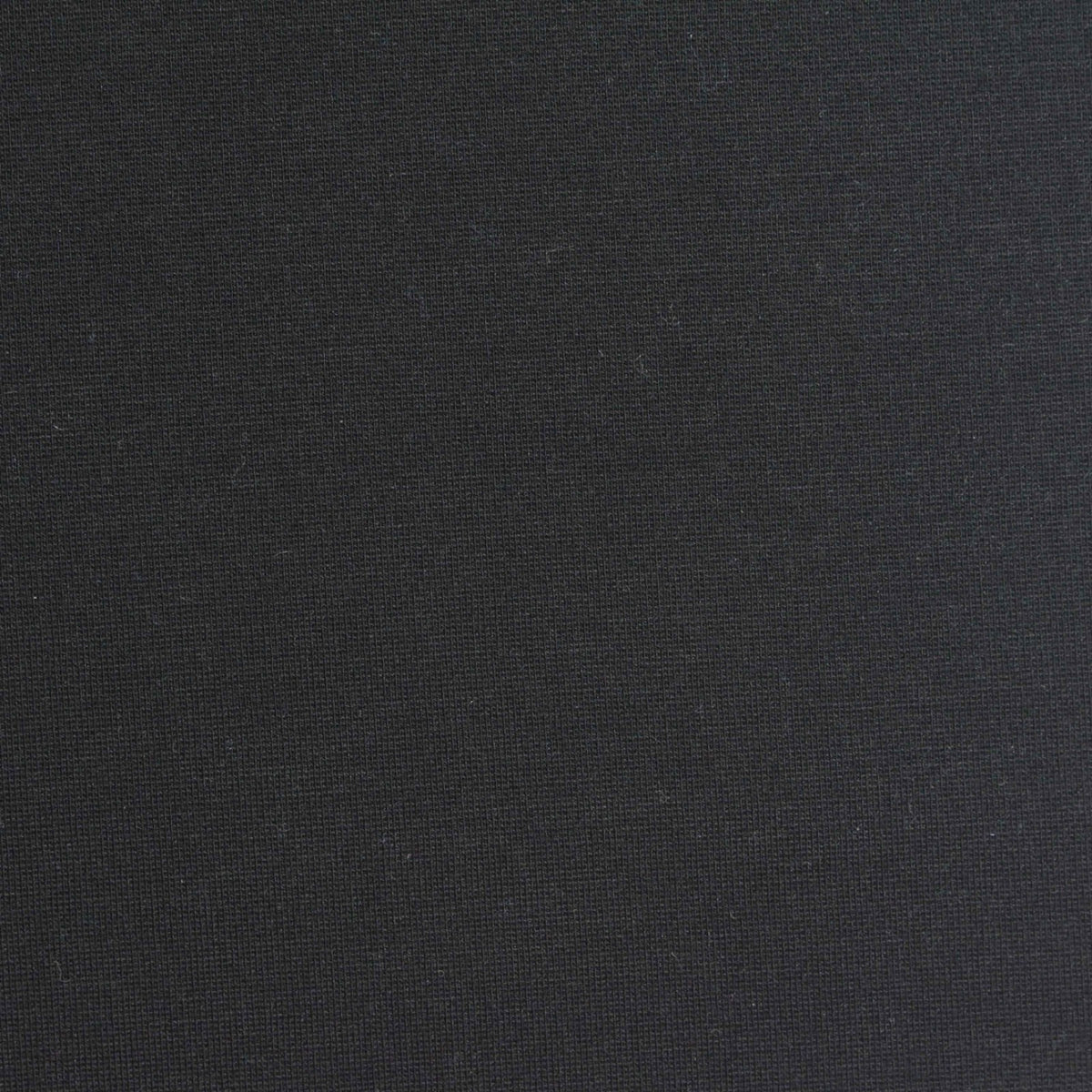 Viscose Nylon Stretch Ponte Knit Fabric, 415 gsm, 155 cm — Black