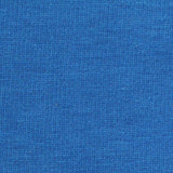 Brushed Polyester Cotton Stretch Knit Fabric, 300 gsm, 155 cm — Blue — texture
