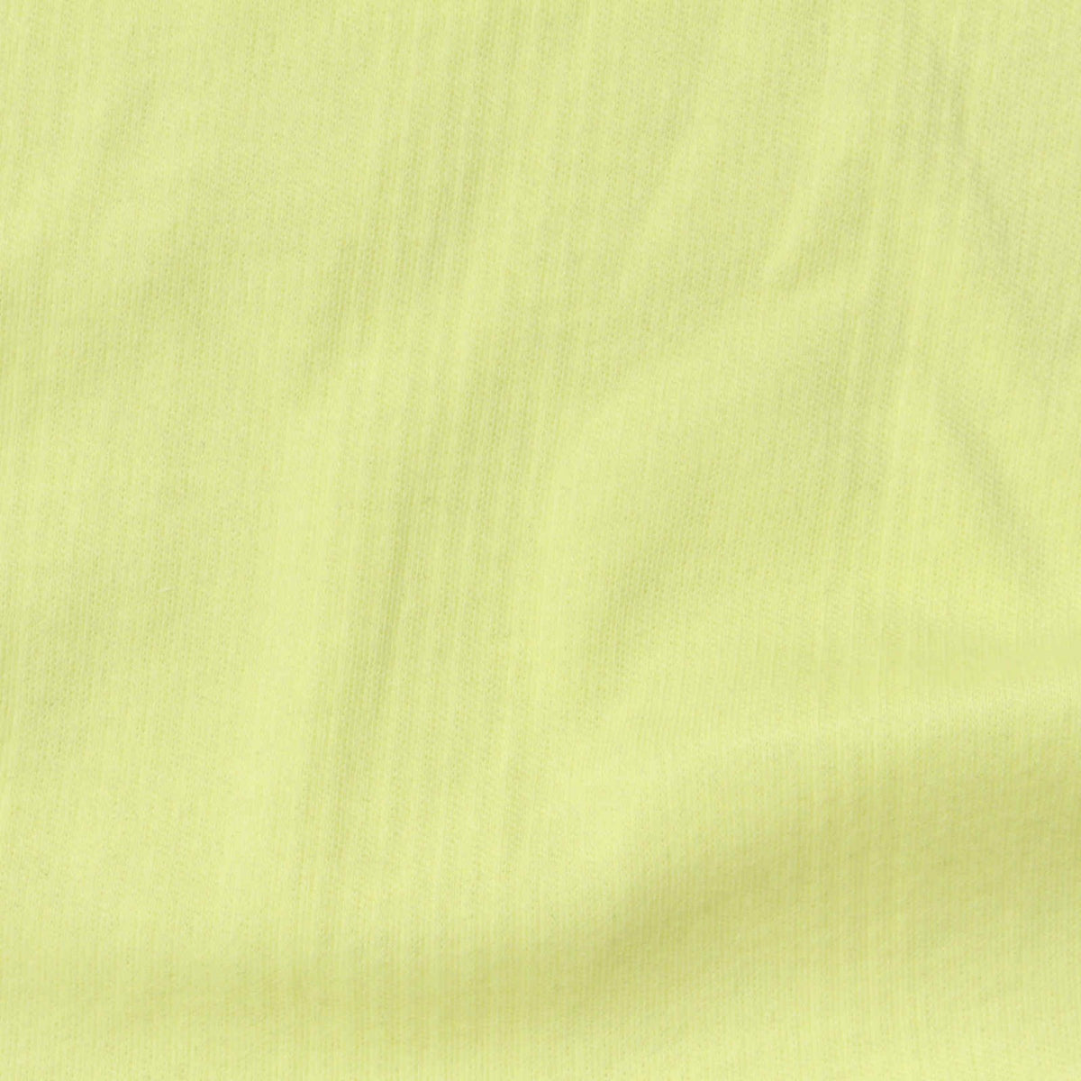 100% Cotton Rib Knit Fabric, 185 gsm, 145 cm — Yellow