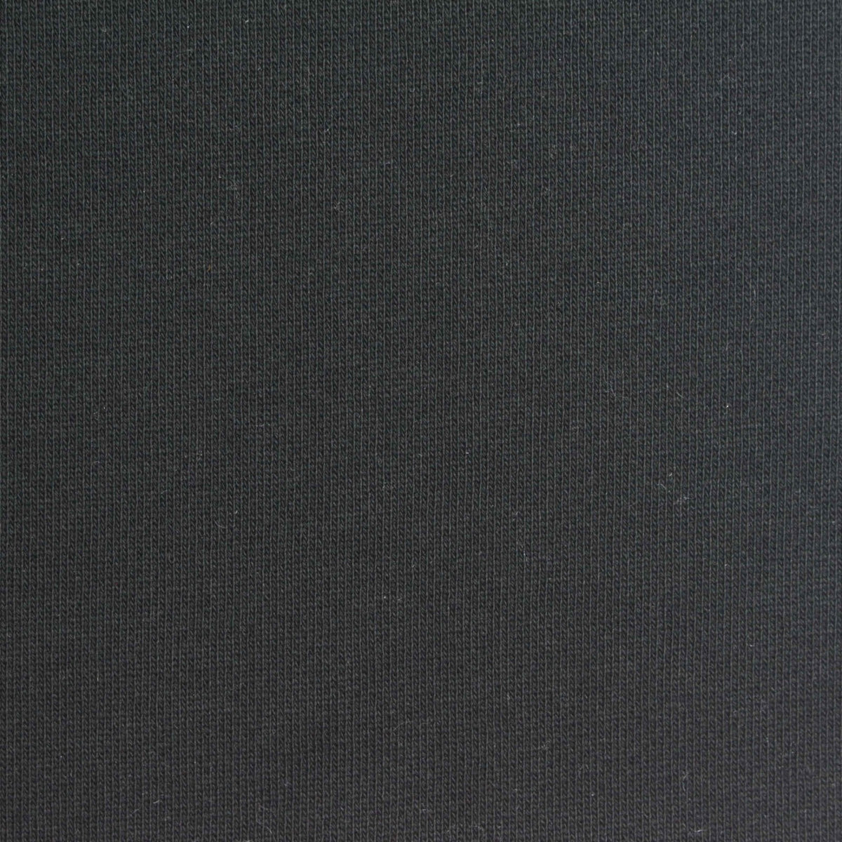 100% Cotton French Terry Fabric, 360 gsm, 165 cm — Black