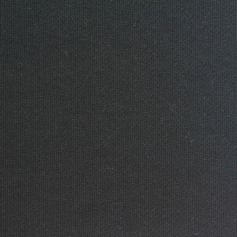 100% Cotton French Terry Fabric, 360 gsm, 165 cm — Black