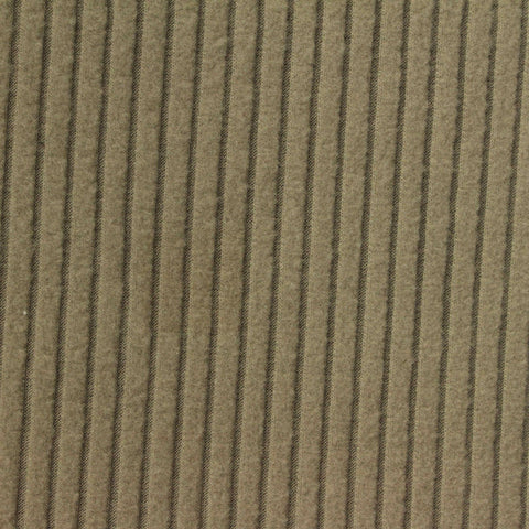 Polyester Viscose Stretch Rib Knit Fabric, 250 gsm, 130 cm — Khaki