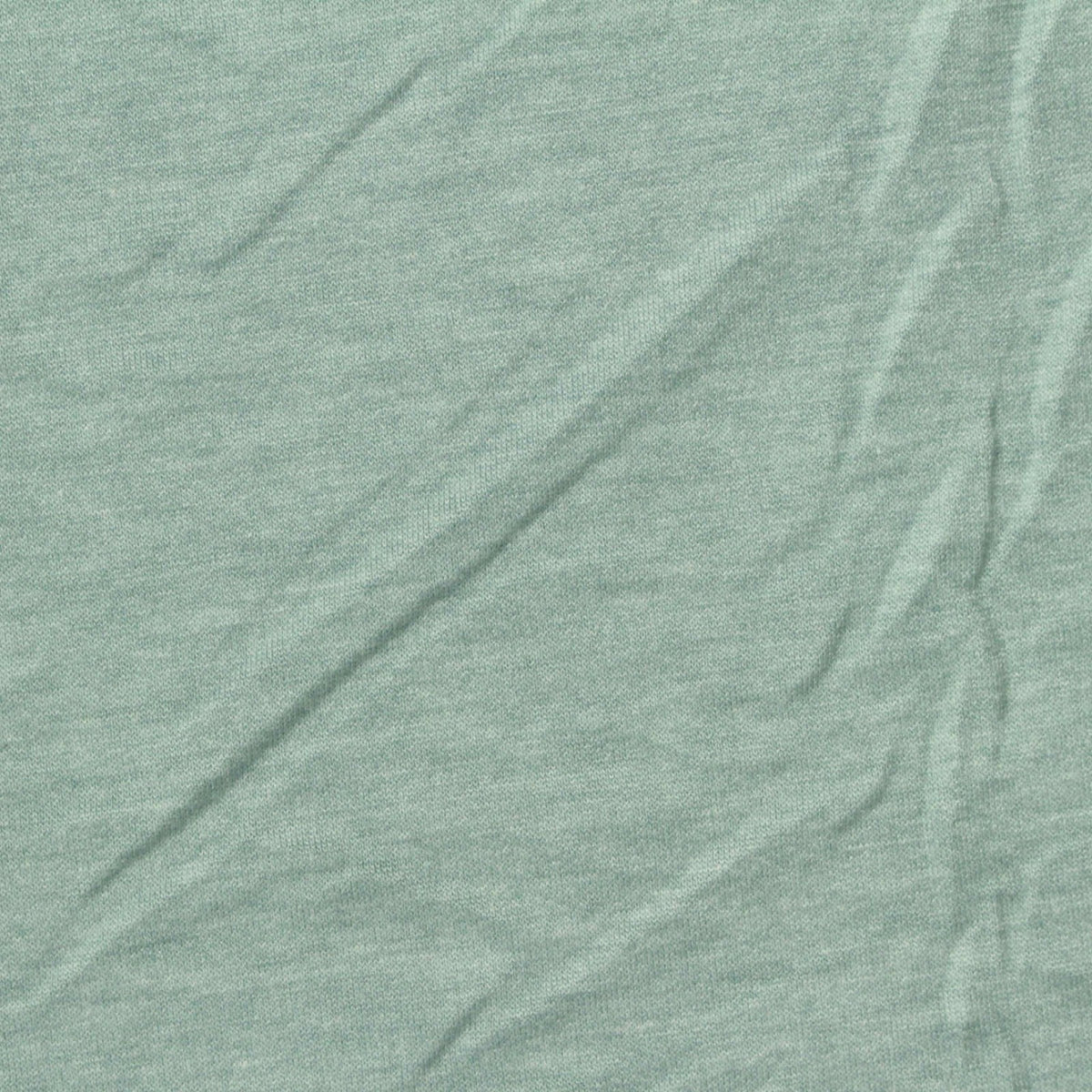Light Green Heathered-Marl French Terry, Poly-Viscose