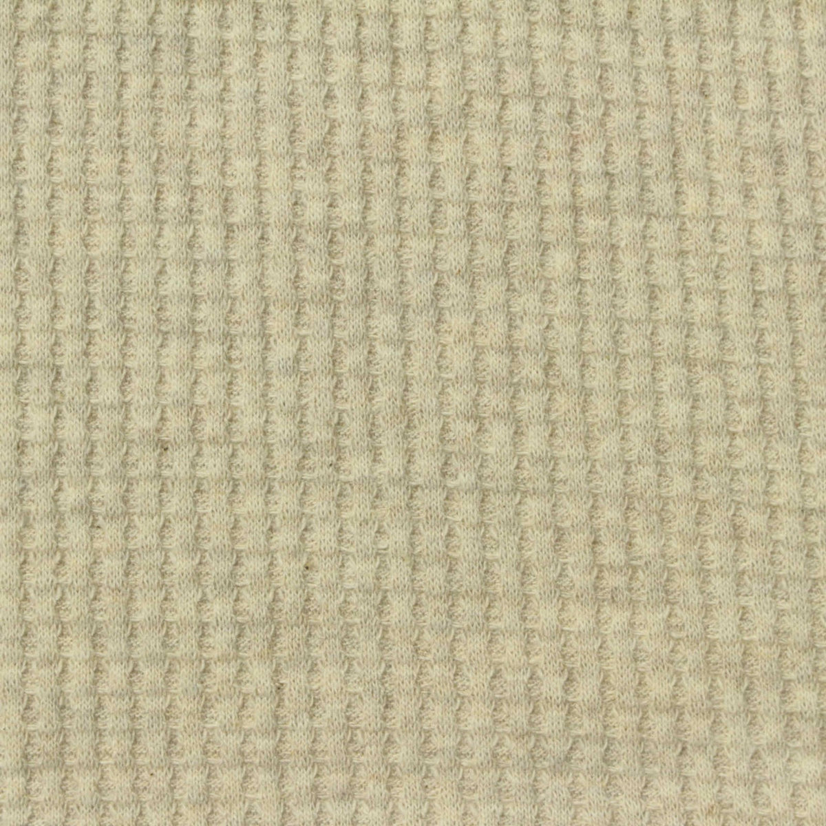 Waffle Knit Fabric, 220 gsm, 140 cm — Beige