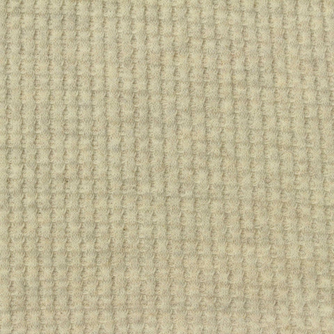 Waffle Knit Fabric, 220 gsm, 140 cm — Beige