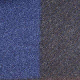 Blue Check Knit, Polyester — texture