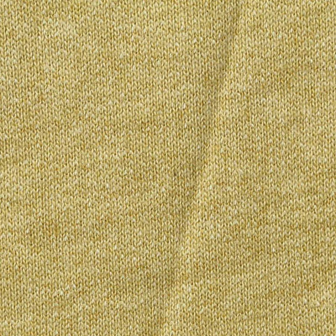 Yellow-Green Marl French Terry, Cotton-Poly