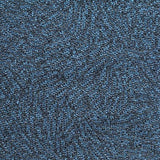Blue Geometric Jersey Knit, Poly-Spandex — texture