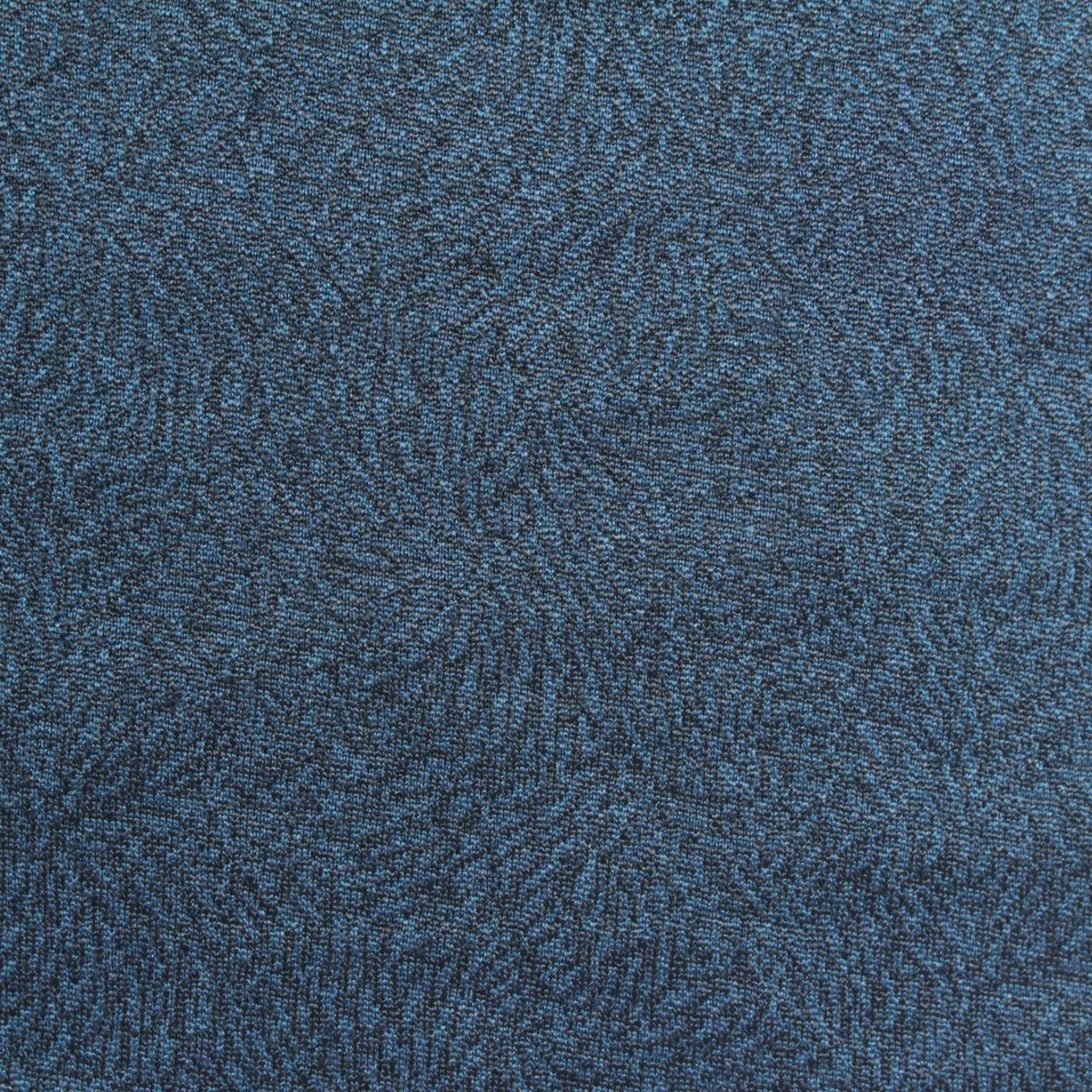 Blue Geometric Jersey Knit, Poly-Spandex