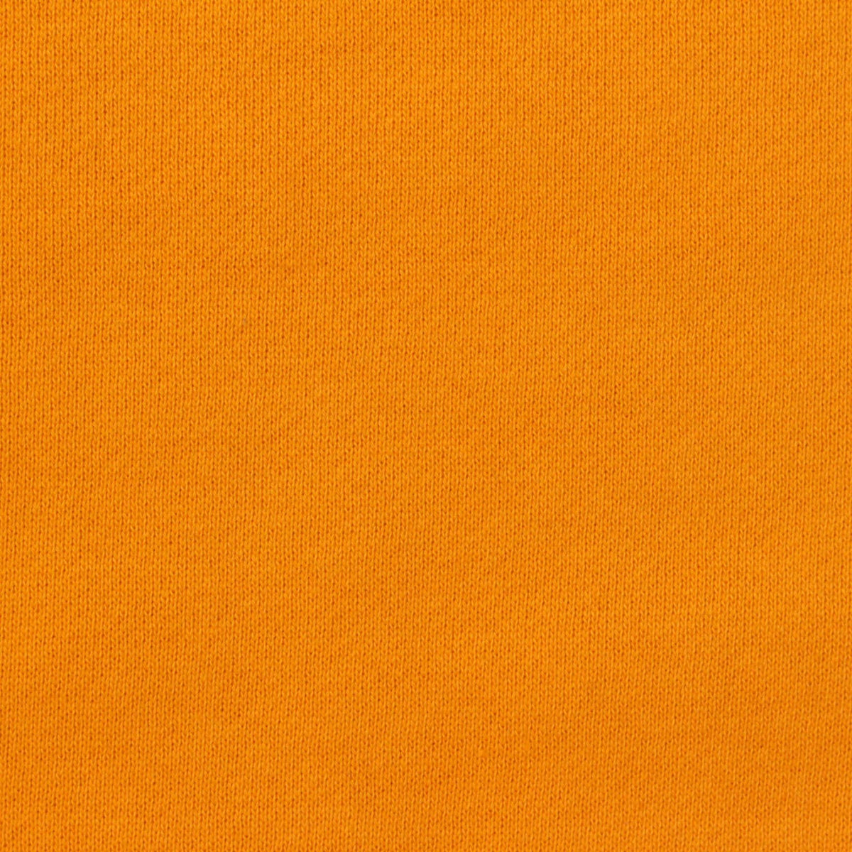 Brushed Cotton Polyester French Terry Fabric, 320 gsm, 175 cm — Orange