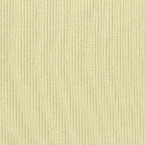 Cotton Stretch Rib Knit Fabric, 310 gsm, 104 cm — Yellow