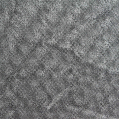 Grey Marl Interlock Knit, Polyester, 240 gsm