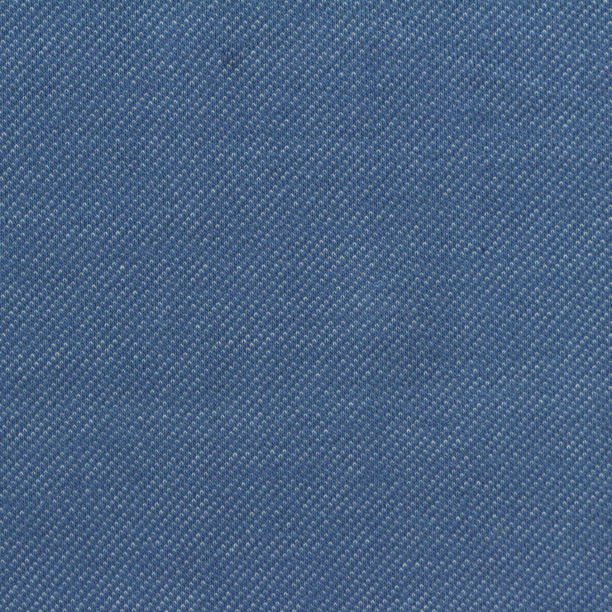 Heathered Blue Marl Knit, Cotton-Poly
