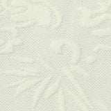 Cream Tone-on-Tone Floral Jacquard, Polyester — texture