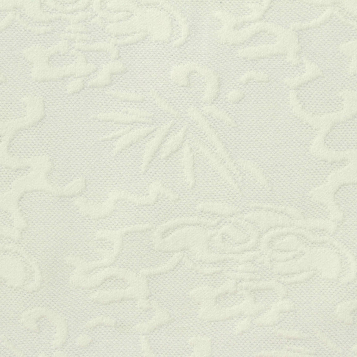 Cream Tone-on-Tone Floral Jacquard, Polyester, 180 gsm, 160 cm, ref EF-274479