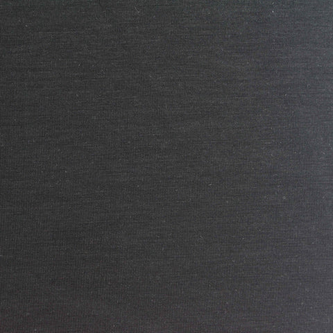 Tencel Lyocell Stretch Jersey Knit Fabric, 160 gsm, 175 cm — Black