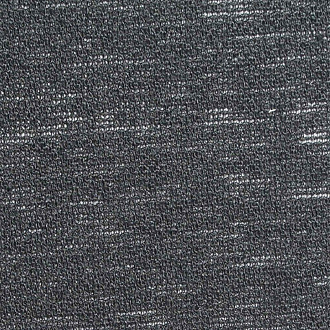 Dark Grey Marl Jersey Knit, Linen-Poly