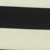 Black Horizontal-Stripe Jersey Knit, Tencel Lyocell — texture