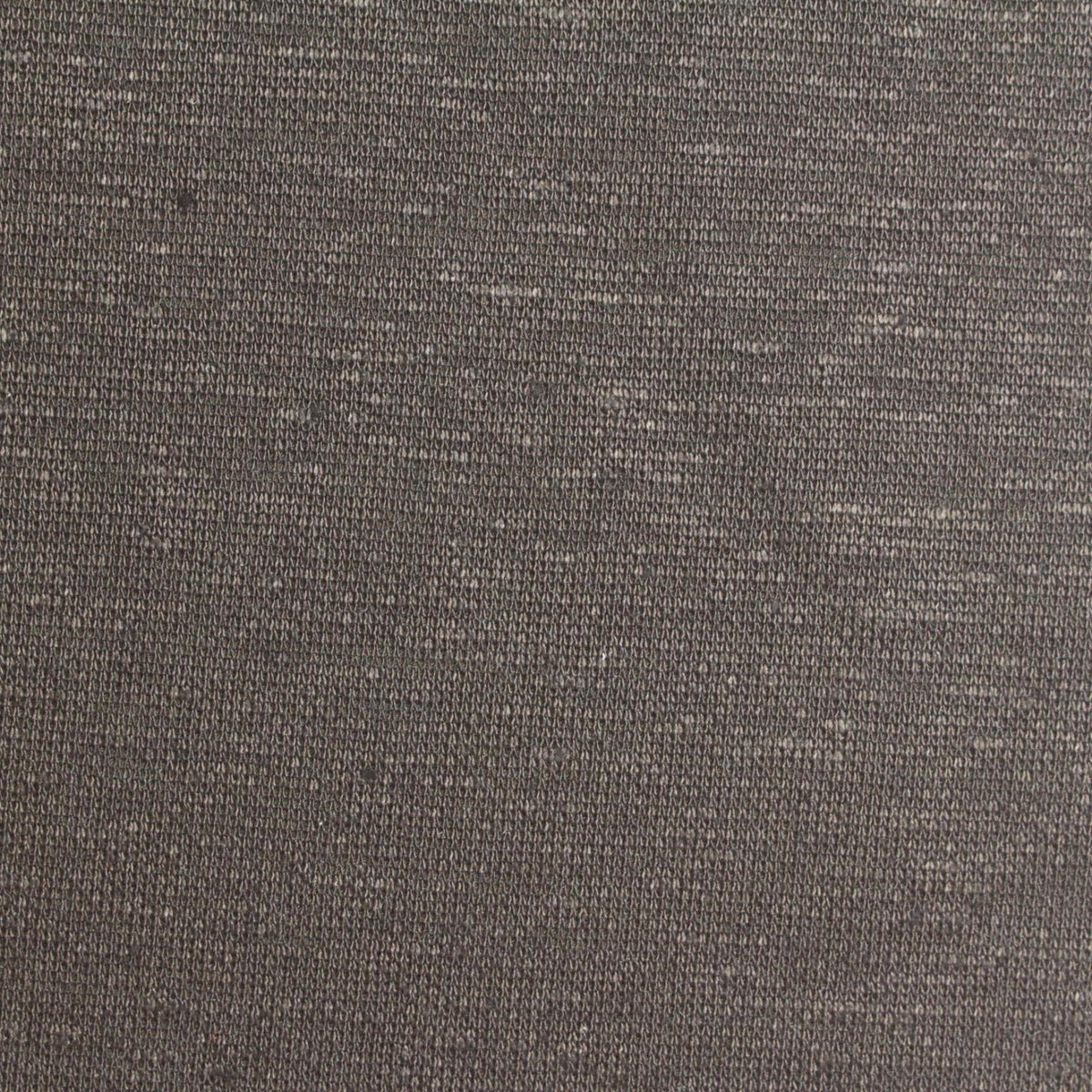 Dark Grey Marl Scuba Knit, Linen-Cotton
