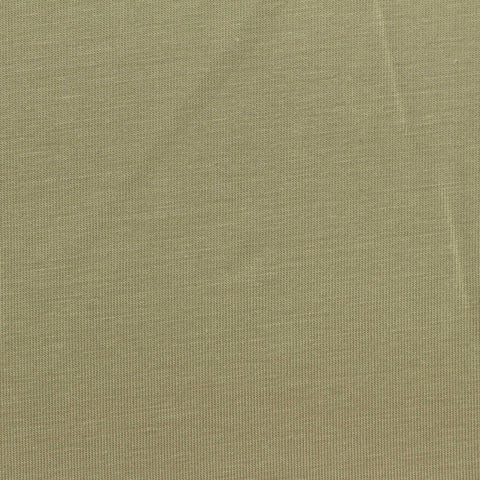 Tencel Lyocell Stretch Jersey Knit Fabric, 220 gsm, 160 cm — Khaki