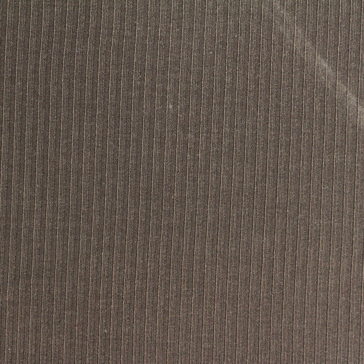 Brown Vertical-Stripe Rib Knit, Tencel Lyocell