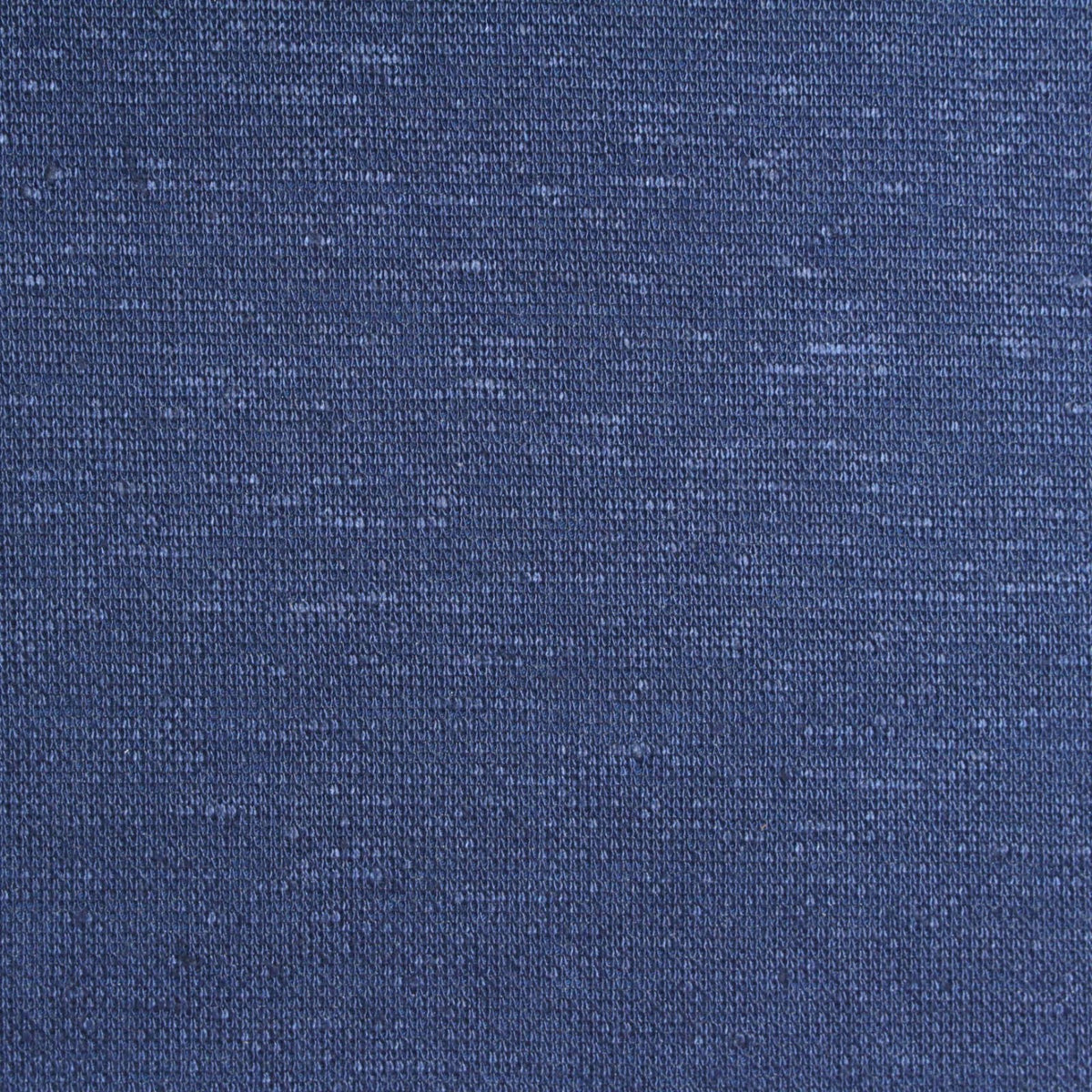 Blue Marl Scuba Knit, Linen-Cotton