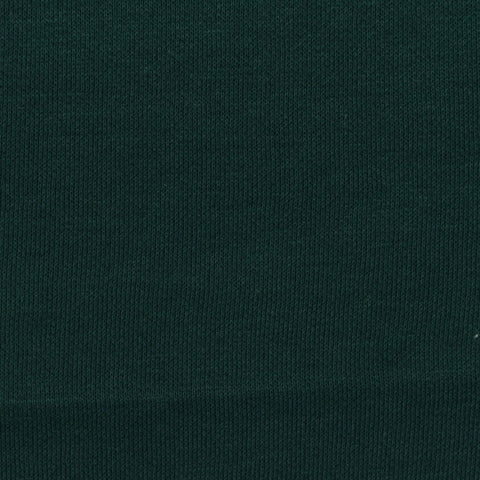 Brushed Cotton Polyester Knit Fabric, 250 gsm, 165 cm — Green