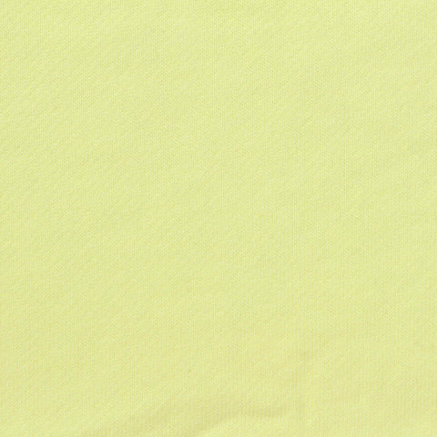 Brushed 100% Cotton French Terry Fabric, 300 gsm, 175 cm — Yellow