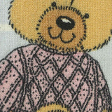 Pink Bears Chunky Knit, Polyester — texture