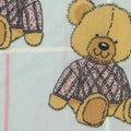 Pink Bears Chunky Knit, Polyester