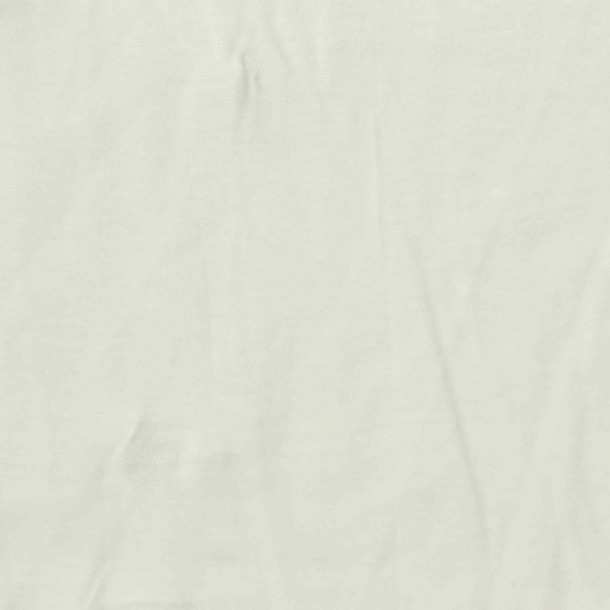 100% Cotton Jersey Knit Fabric, 110 gsm, 170 cm — White