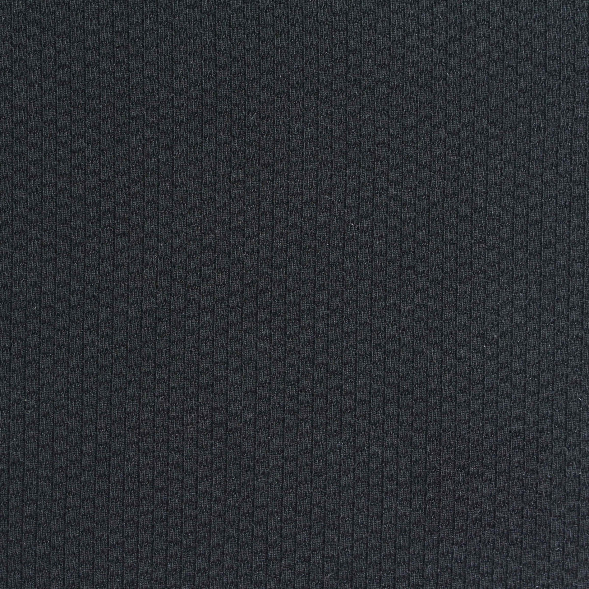 Charcoal Grid Interlock Knit, Poly-Viscose