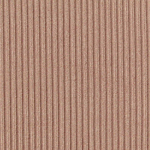 Polyester Stretch Rib Knit Fabric, 280 gsm, 130 cm — Beige