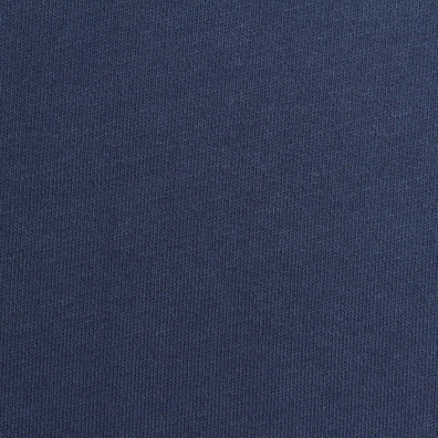 Cotton Polyester French Terry Fabric, 275 gsm, 180 cm — Navy