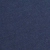 Cotton Polyester French Terry Fabric, 275 gsm, 180 cm — Navy — texture