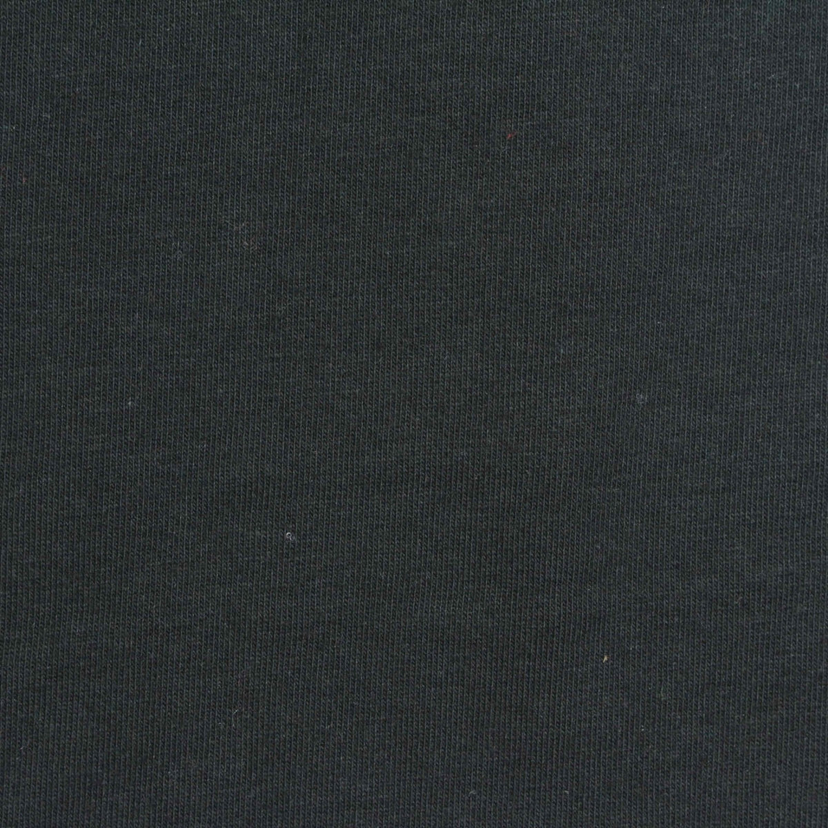 Cotton Polyester Stretch French Terry Fabric, 265 gsm, 165 cm — Black