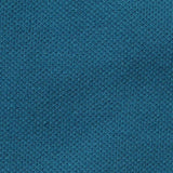 Cotton Stretch Piqué Knit Fabric, 195 gsm, 165 cm — Blue — texture