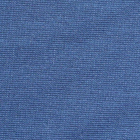 Blue Marl Ponte Knit, Nylon-Cotton