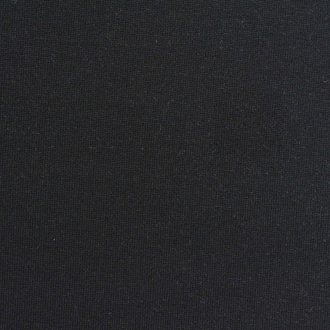 Cotton Modal Blend Stretch Scuba Knit Fabric, 350 gsm, 175 cm — Black