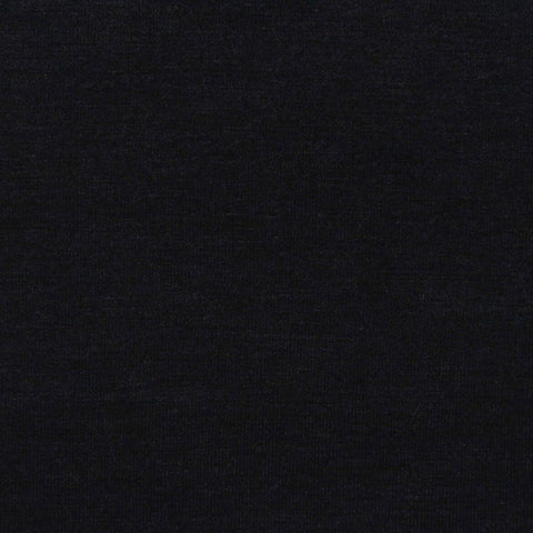 Viscose Stretch Scuba Knit Fabric, 380 gsm, 170 cm — Black