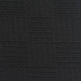 Black Tone-on-Tone Jacquard, Poly-Cotton