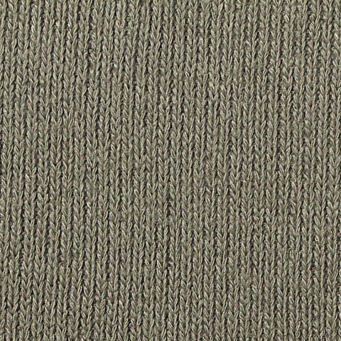 Brushed Viscose Polyester Stretch Rib Knit Fabric, 250 gsm, 180 cm — Khaki
