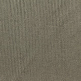 Brushed Viscose Polyester Stretch Rib Knit Fabric, 250 gsm, 180 cm — Khaki