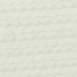 Cream Horizontal-Band Mesh, Polyester — texture
