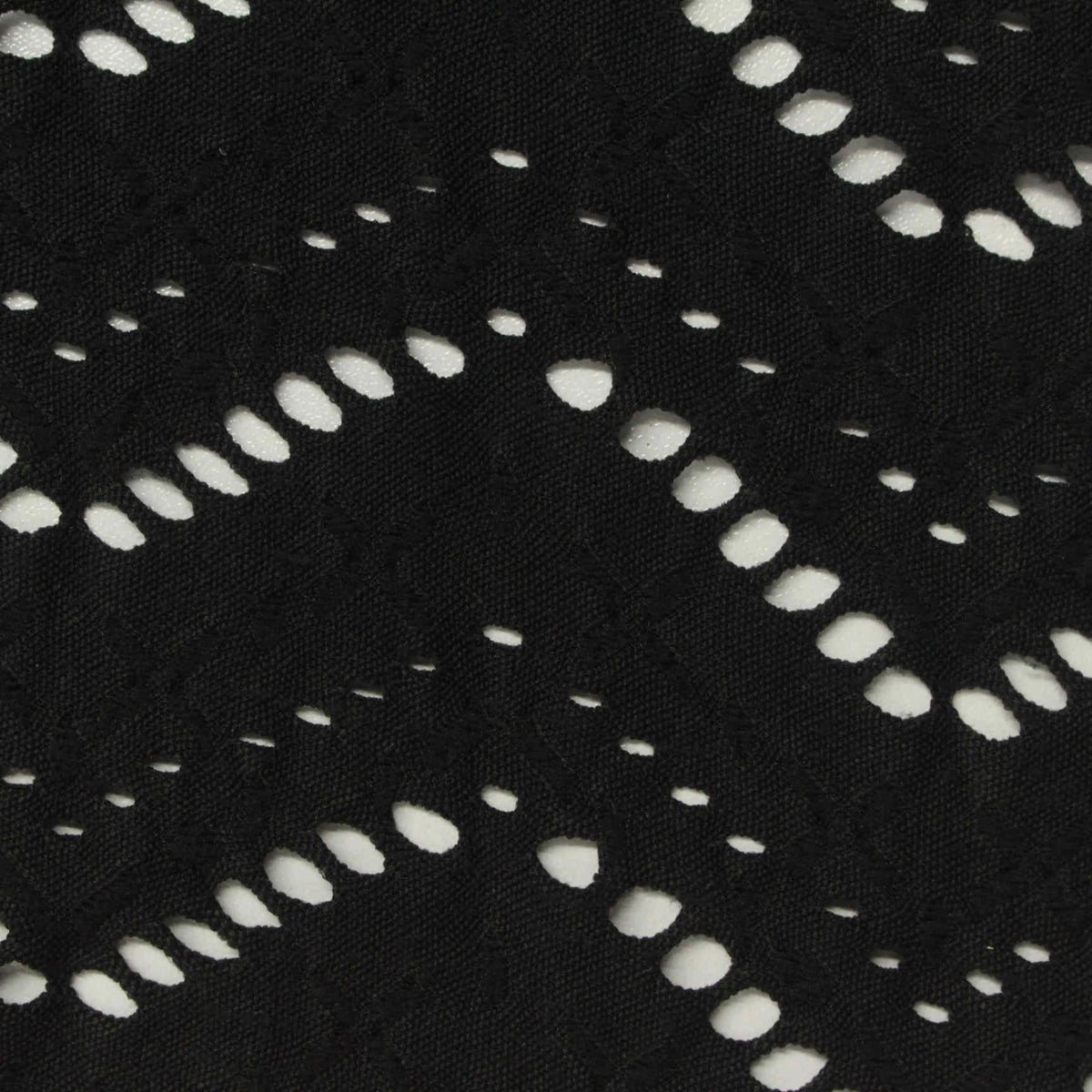 Black Dot Jacquard, Polyester, 240 gsm